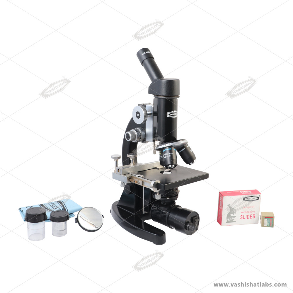 Medical Inclined Microscope with Led Lamp